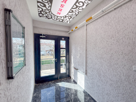 1 1 Apartment For Rent In A Complex On The Front Of Kumbağ Main Street