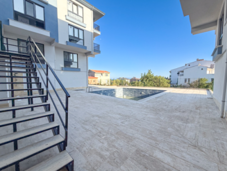 Spacious Luxury 1 1 Apartment For Sale In Barbaros With Sea View
