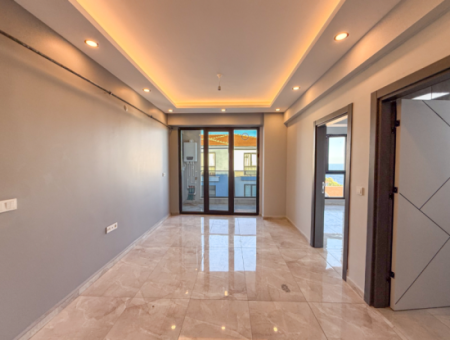 Spacious Luxury 1 1 Apartment For Sale In Barbaros With Sea View