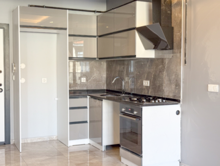 Spacious Luxury 1 1 Apartment For Sale In Barbaros With Sea View