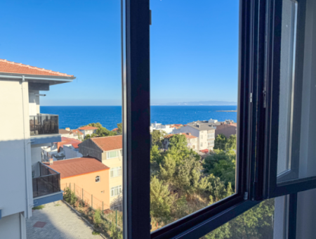 Spacious Luxury 1 1 Apartment For Sale In Barbaros With Sea View