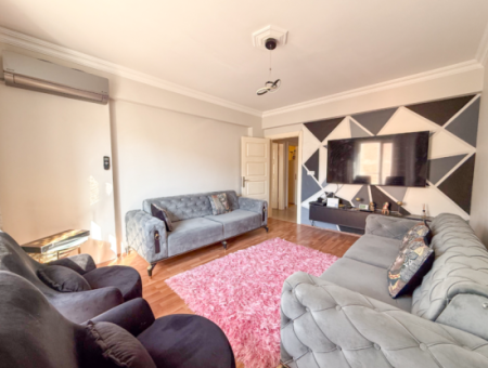 2 1 Apartment For Sale With Double Balconies In Central Location In Ciftlikonu