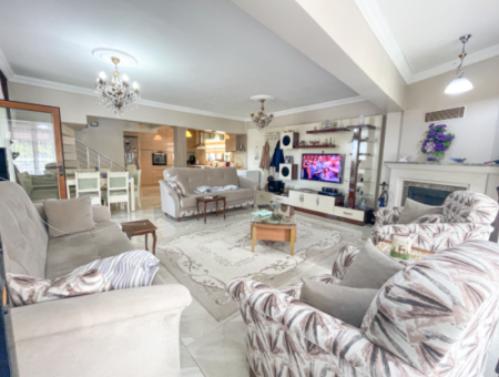 3 1 Garden Villa For Sale Suitable For Luxury Loan At Kumbağ Sea