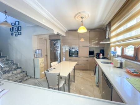 3 1 Garden Villa For Sale Suitable For Luxury Loan At Kumbağ Sea