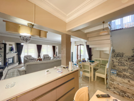 3 1 Garden Villa For Sale Suitable For Luxury Loan At Kumbağ Sea