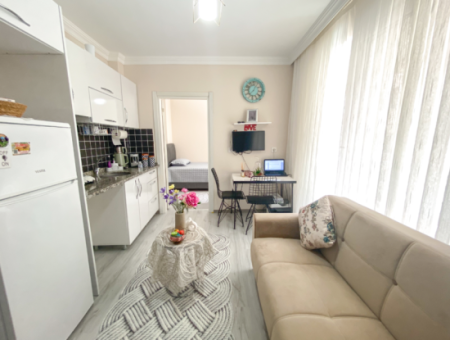 1 1 Apartment For Sale With Residential Furniture In Central Location In Kumbagh