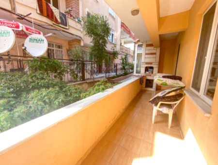 Spacious 2 1 Apartment For Sale With Garden In Central Location In Kumbag