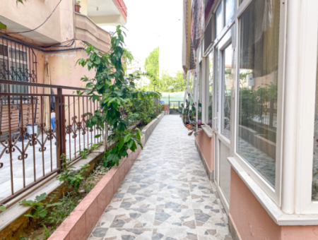 Spacious 2 1 Apartment For Sale With Garden In Central Location In Kumbag