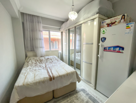 Spacious 2 1 Apartment For Sale In A New Building Close To Kumbağ Market Street