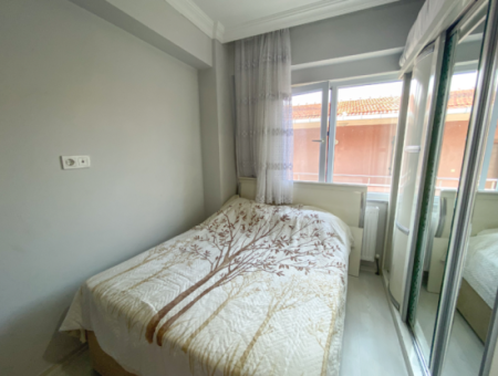 Spacious 2 1 Apartment For Sale In A New Building Close To Kumbağ Market Street