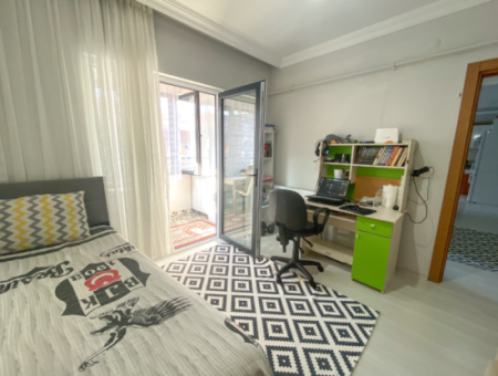 Spacious 2 1 Apartment For Sale In A New Building Close To Kumbağ Market Street