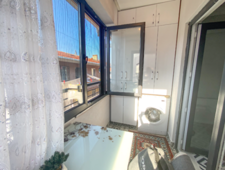 Spacious 2 1 Apartment For Sale In A New Building Close To Kumbağ Market Street