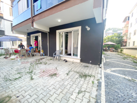 1 1 Apartment For Sale With Furnished Garden In New Building Close To Kumbağ Pazar Street