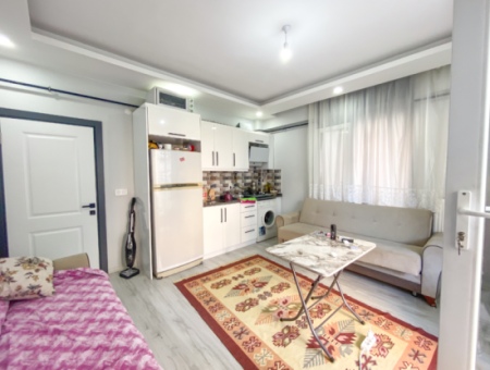 1 1 Apartment For Sale With Furnished Garden In New Building Close To Kumbağ Pazar Street
