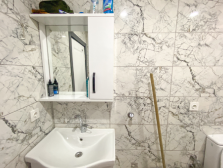 1 1 Apartment For Sale With Furnished Garden In New Building Close To Kumbağ Pazar Street