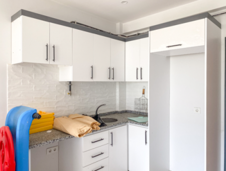 1 1 Apartment With Garden For Sale In A Gated Community With Pool And Aquapark