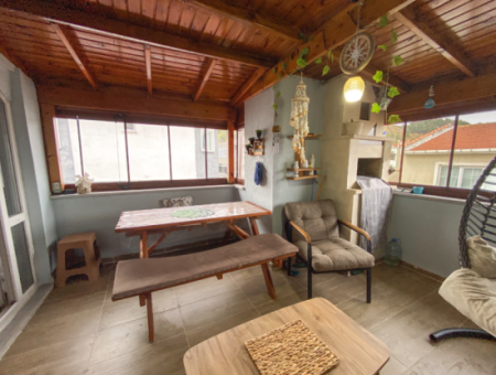 3 1 Duplex Apartment For Sale In Kumbag, Very Close To The Sea