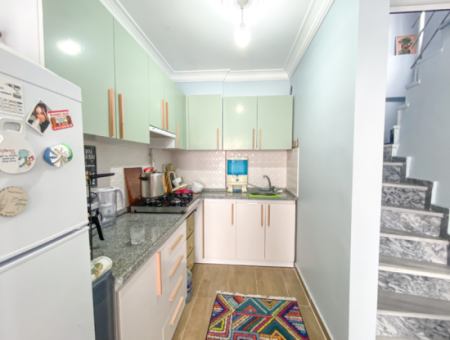 3 1 Duplex Apartment For Sale In Kumbag, Very Close To The Sea