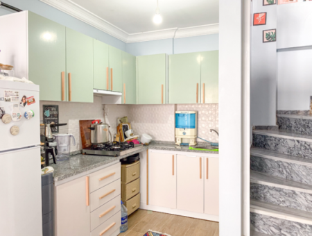 3 1 Duplex Apartment For Sale In Kumbag, Very Close To The Sea