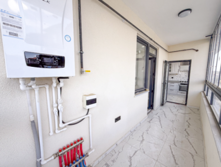 Luxury Very Spacious 2 1 Apartment For Rent In New Building In Ataturk Neighborhood 
