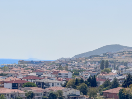 4 1 Triplex Villa For Sale With Large Terrace With Sea View In Kumbağ