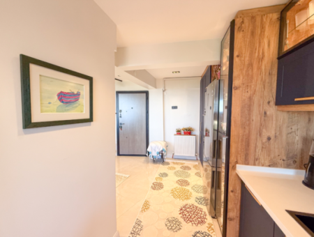 Specially Designed Furnished Flat For Sale In Kumbağ With Sea View