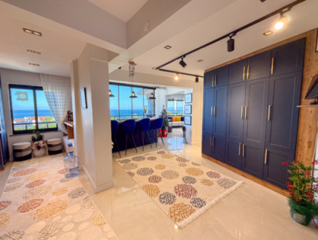 Specially Designed Furnished Flat For Sale In Kumbağ With Sea View