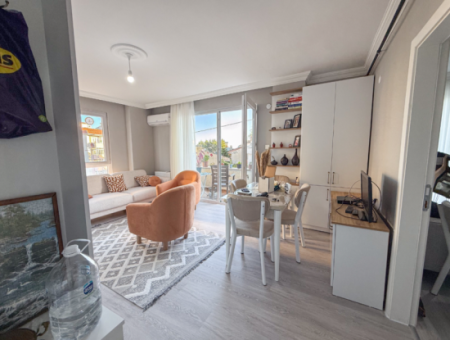 New And Fully Furnished 2 1 Flats For Sale With Sea View In Topağaç
