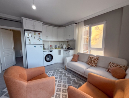 New And Fully Furnished 2 1 Flats For Sale With Sea View In Topağaç