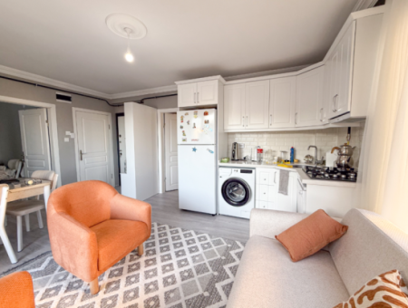 New And Fully Furnished 2 1 Flats For Sale With Sea View In Topağaç
