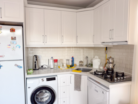 New And Fully Furnished 2 1 Flats For Sale With Sea View In Topağaç