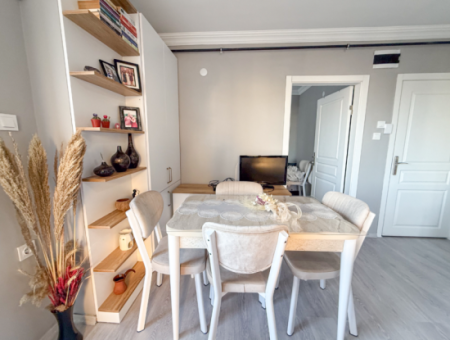 New And Fully Furnished 2 1 Flats For Sale With Sea View In Topağaç