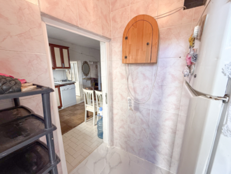 3 1 Flat For Sale Very Large With Double Garden On Kumbağ Market Street 