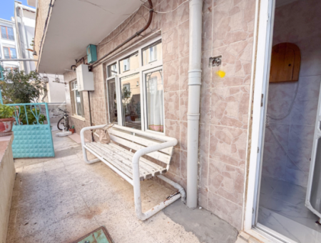 3 1 Flat For Sale Very Large With Double Garden On Kumbağ Market Street 