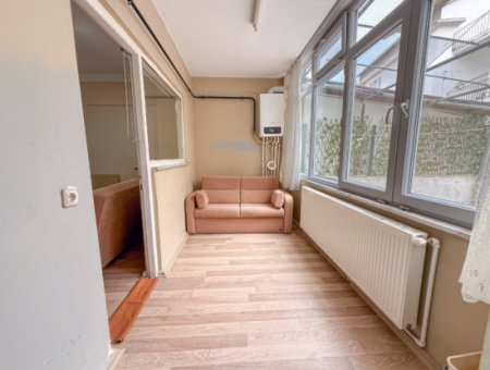 Fully Furnished Apartment For Sale 1 1 With Garden In Central Location Of Kumbağ