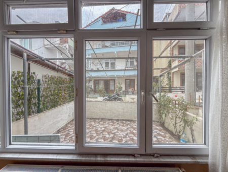 Fully Furnished Apartment For Sale 1 1 With Garden In Central Location Of Kumbağ
