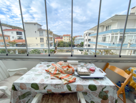 Very Large Furnished/Unfurnished 2 1 Flat For Rent In Kumbağ Village