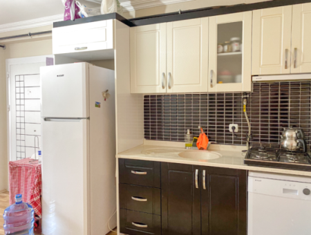 Very Large Fully Furnished 2 1 Flat For Rent In Kumbağ Village