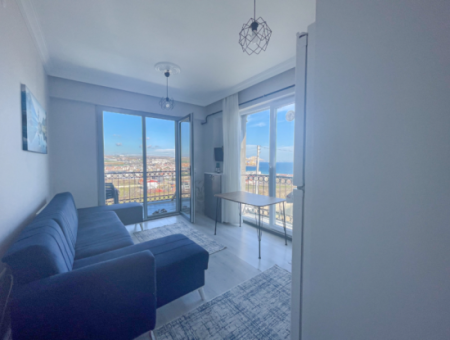 2 1 Flat For Sale With Full Sea View On Kumbağ Hill