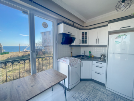 2 1 Flat For Sale With Full Sea View On Kumbağ Hill