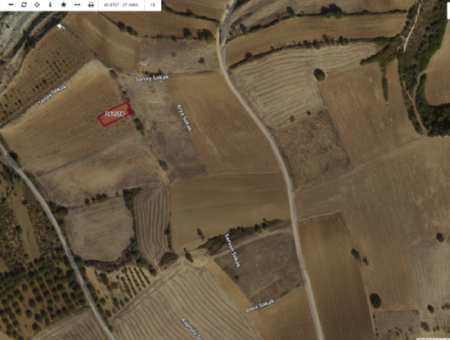 Land For Sale In Tekirdağ Kumbağ, Suitable For Zoned And Bankrupt Investment