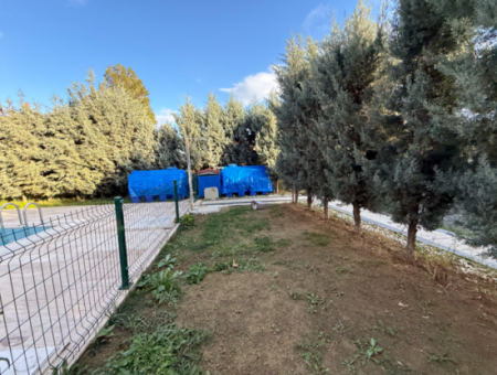 2 1 Flats For Sale With Garden In Boutique Site With Pool In Kumbağ