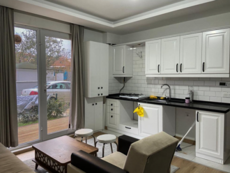 2 1 Flats For Sale With Garden In Boutique Site With Pool In Kumbağ