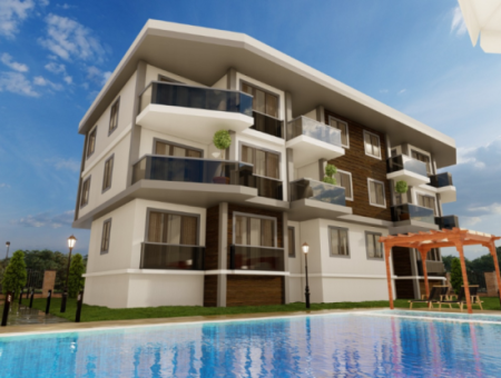 2 1 Flats For Sale In Kumbağ Luxury Pool Yonca Evleri Complex