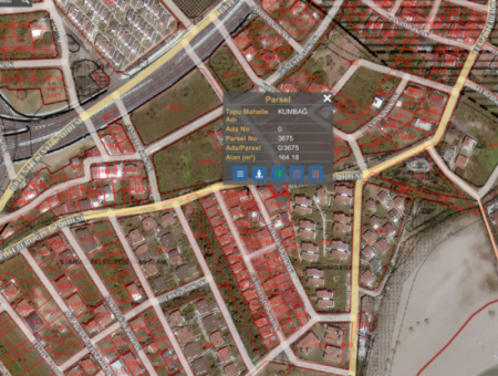 164 M2 Land For Sale In Kumbağ, 3 Floors Zoned, Very Close To The Sea