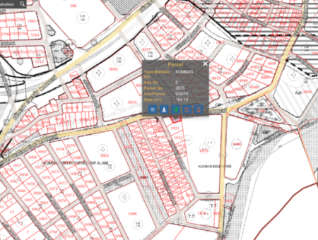 164 M2 Land For Sale In Kumbağ, 3 Floors Zoned, Very Close To The Sea