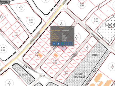 248 Square Meters 3-Storey Zoned Land For Sale In Kumbağ
