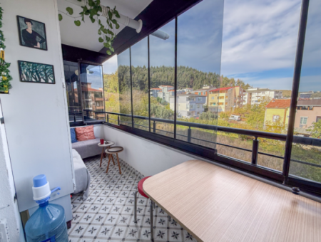 1 1 Flat For Sale With Occupancy In A Centrally Located Site With Pool In Kumbağ