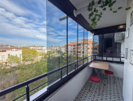 1 1 Flat For Sale With Occupancy In A Centrally Located Site With Pool In Kumbağ