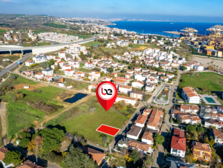 Ready-To-Build Land For Sale Near Gündal Beach In Kumbağ